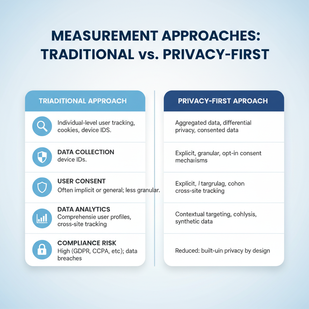 Privacy-first media budget optimization measurement approaches for marketing analytics